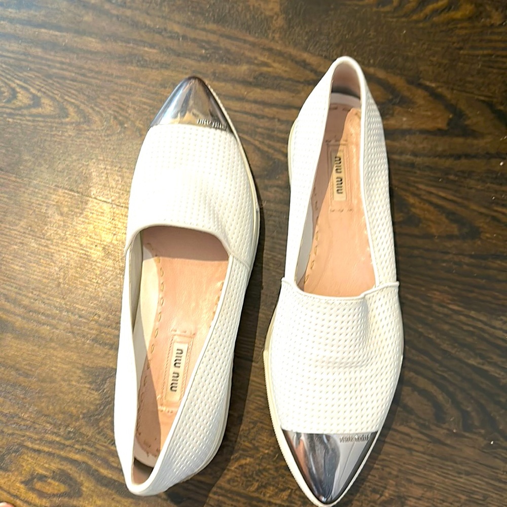 Miu Miu Loafers; like new ; worn few times only